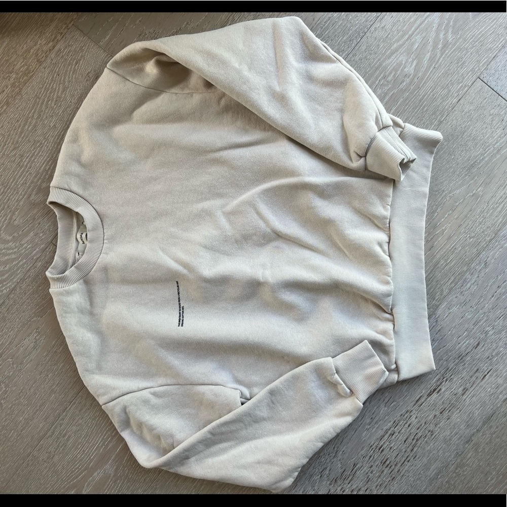 Pangaia Sweatshirt in Sand Size Small